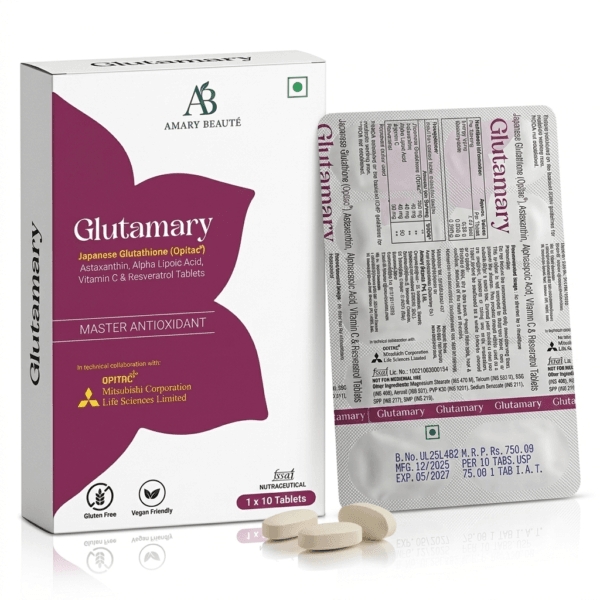 Glutathione Skin Brightening Tablets | Japanese Glutathione (Opitac®) + Astaxanthin | Glow & Even Skin Tone